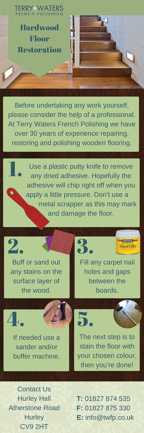 Hardwood Floor Restoration Infographic